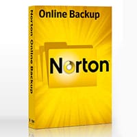 Norton Online Backup Promp