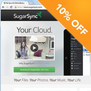 SugarSync 10% Off