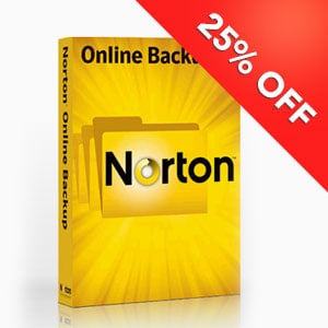 Norton Online Backup 25 Off