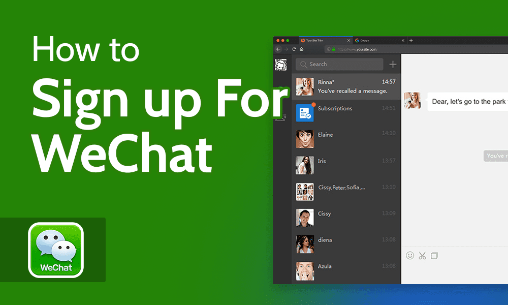 How to Sign up For WeChat